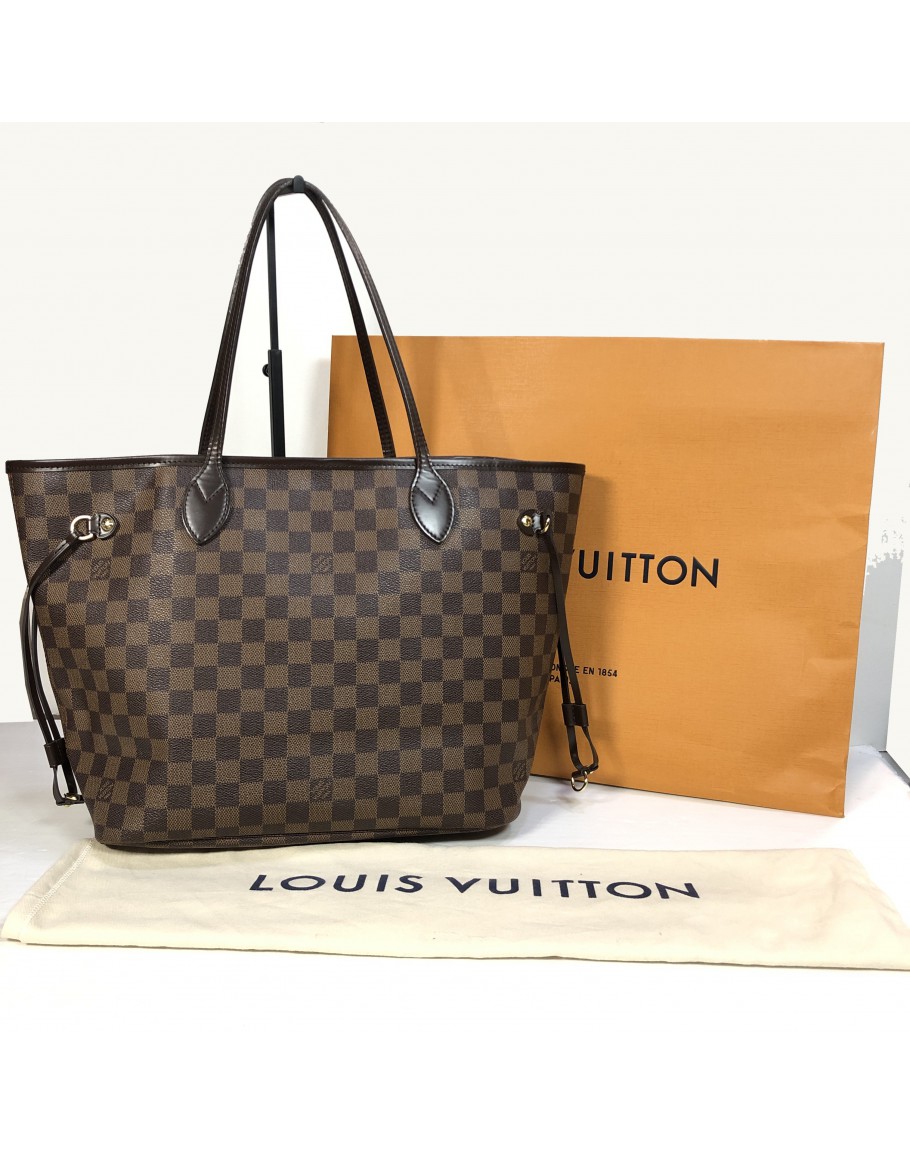 Louis vuitton neverfull tote best sale damier mm